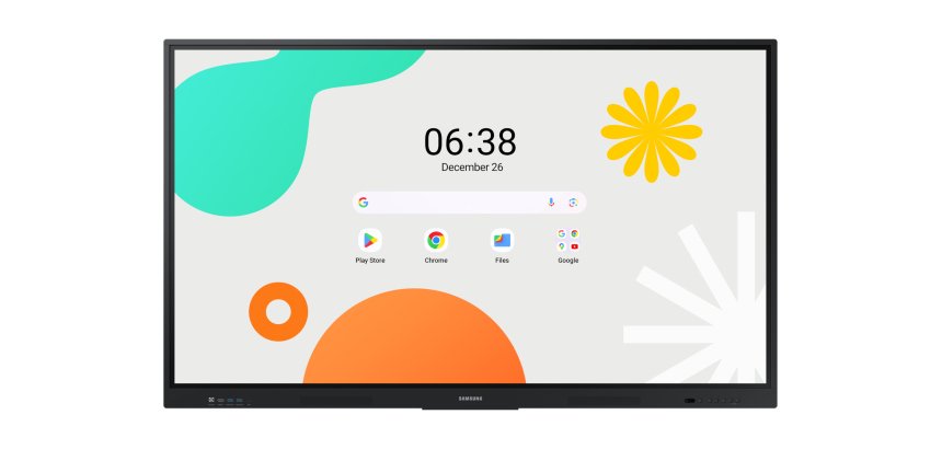 Samsung WA75F tableau blanc interactif 190,5 cm (75") 3840 x 2160 pixels Écran tactile Noir