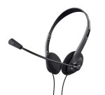 Trust 21665 casque Avec fil Ecouteurs Appels/Musique Noir