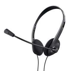 Trust 21665 casque Avec fil Ecouteurs Appels/Musique Noir