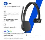 HP Poly Cuffie cablate monoaurali Mission 615 USB