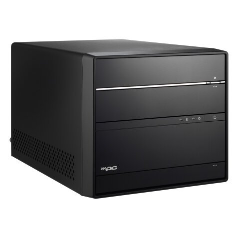 Shuttle XPC cube Barebone SH570R6 - S1200, Intel H570, 1x PCIe X16, 1x PCIe X4, 2x M.2, 2xDP, 1xHDMI, 2x LAN, 1x 5.25", 2x 3.5", Alimentation 300W