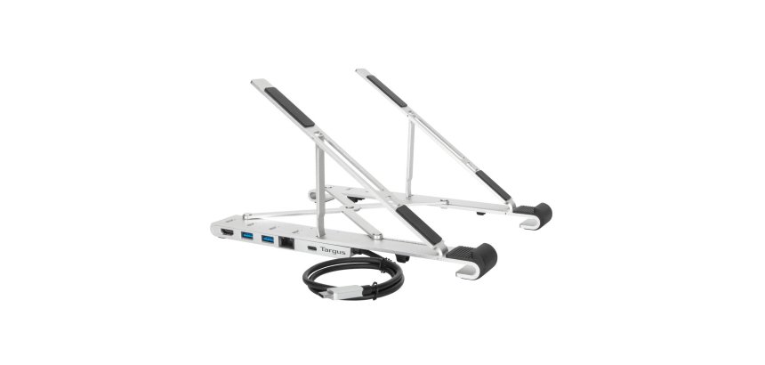 Targus AWU100005GL supporto per laptop Supporto per computer portatile Argento 39,6 cm (15.6")