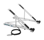 Targus AWU100205GL Support de livres Supports de Laptop Argent 39,6 cm (15.6")