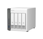 QNAP TS-433 NAS Tower ARM Cortex-A55 4 Go 0 To QNAP QTS Blanc