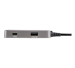 StarTech.com USB C Multiport Adapter, USB Type-C naar 4K 60Hz HDMI 2.0, 100W Power Delivery Pass-through, 3-Port 10Gbps USB Hub, Compacte USB C Mini Dock, 25cm Kabel
