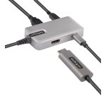 StarTech.com USB C Multiport Adapter, USB Type-C naar 4K 60Hz HDMI 2.0, 100W Power Delivery Pass-through, 3-Port 10Gbps USB Hub, Compacte USB C Mini Dock, 25cm Kabel