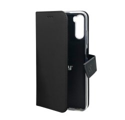 Celly Wally mobile phone case 16.5 cm (6.5") Wallet case Black