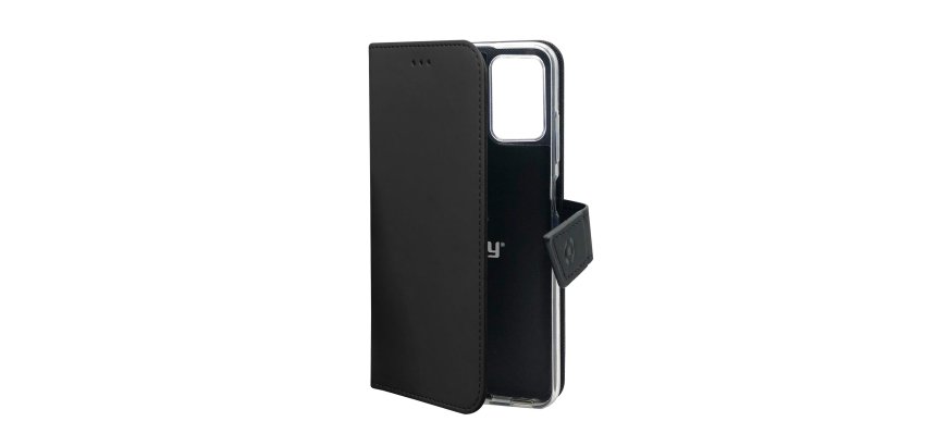 Celly Wally custodia per cellulare 16,5 cm (6.5") Custodia a borsellino Nero