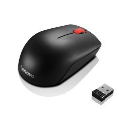 Lenovo Essential Compact - Maus - 2.4 GHz - Schwarz