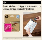HP Cartucho de Tinta Original EvoMore 937e magenta