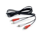 Equip 147094 cavo audio 2,5 m 2 x RCA Nero