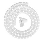 Neomounts ADS06-140WH Gaine de câble - pour 1-3 câbles - universelle