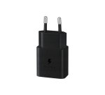Chargeur secteur rapide pour appareils mobiles Samsung 15W port USB-C - Noir
