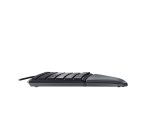 CHERRY KC 4500 ERGO teclado Universal USB QWERTY Español Negro
