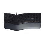 CHERRY KC 4500 ERGO teclado Universal USB QWERTY Español Negro