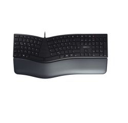 CHERRY KC 4500 ERGO teclado Universal USB QWERTY Español Negro