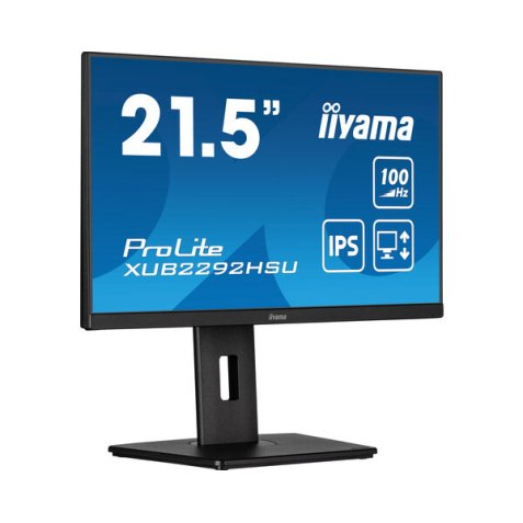 iiyama ProLite XUB2292HSU-B6 Monitor PC 55,9 cm (22") 1920 x 1080 Pixel Full HD LED Nero