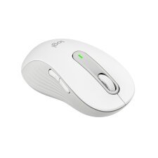 Logitech Signature M650 L LEFT - mouse - large size - Bluetooth, 2.4 GHz - off-white