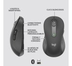 Souris sans fil Logitech Signature M650 Bluetooth pour gaucher