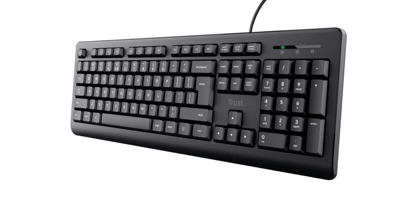 Trust TK-150 clavier Bureau USB Français Noir