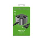 Celly PS2USBC65W Caricabatterie per dispositivi mobili Fotocamera, Comandi di gaming, Cuffie, Telefono cellulare, Power bank, Smartphone, Orologio intelligente, Tablet, Orologio, Indossabili Grigio AC Ricarica rapida Interno