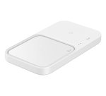 Chargeur pour téléphone mobile Samsung Pad Induction plat DUO Watch, Charge Rapide 15W (chargeur secteur non inclus) Blanc