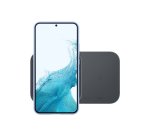 Chargeur pour téléphone mobile Samsung Pad Induction plat DUO Watch, Charge Rapide 15W (chargeur secteur non inclus) Noir