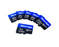 iStorage microSD card 128GB 128 Go MicroSDXC UHS-III Classe 10