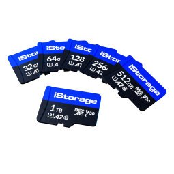 iStorage microSD card 128GB 128 Go MicroSDXC UHS-III Classe 10