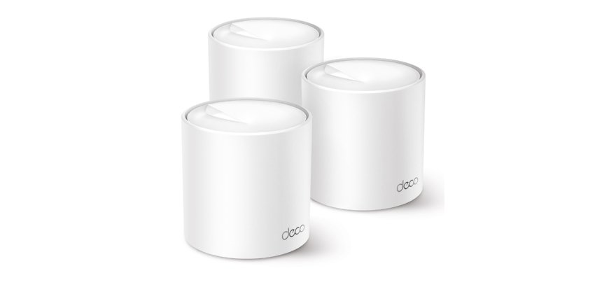 TP-Link Deco X50 (3-pack) Bi-bande (2,4 GHz / 5 GHz) Wi-Fi 6 (802.11ax) Blanc Interne