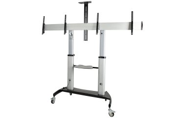 Soporte para TV 152,4 cm (60") Negro, Plata