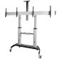 Soporte para TV 152,4 cm (60") Negro, Plata