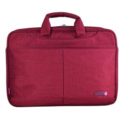 Maletín para portátil 15.6" / 39,6 cm Techair Classic Toploader Rojo