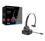 Conceptronic POLONA03BD auricular y casco Auriculares Inalámbrico Diadema Oficina/Centro de llamadas Bluetooth Base de carga Negro