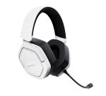 Trust GXT 493W Carus Casque Avec fil &sans fil Arceau, Casque Gaming USB Type-C / USB Type-A Bluetooth Blanc