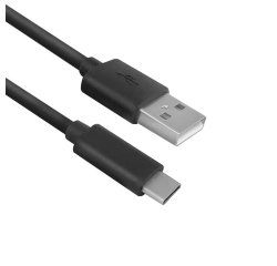 ACT AC7350 câble USB USB 2.0 1 m USB C USB A Noir