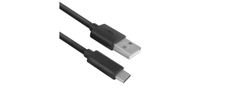ACT USB 2.0 cable, USB-A naar USB-C, 1 meter