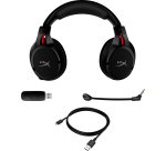 HyperX Cloud Flight - Casque pour jeux sans fil (noir rouge)