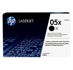 HP 05X - à rendement élevé - noir - original - LaserJet - cartouche de toner (CE505X)