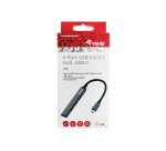 Equip 128961 hub de interfaz USB 3.2 Gen 1 (3.1 Gen 1) Type-C 5000 Mbit/s Negro, Gris