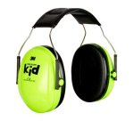 Casque anti-bruit 3m peltor enfant jusqu'a 27db coloris   vert neon