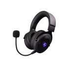 Deep Gaming RGB G01 PRO Auriculares Inalámbrico y alámbrico Diadema Juego USB Tipo C Negro