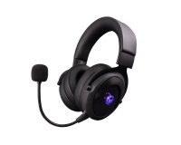 Deep Gaming RGB G01 PRO Auriculares Inalámbrico y alámbrico Diadema Juego USB Tipo C Negro