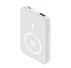 Celly MAGPB5000 5000 mAh Carica wireless Bianco