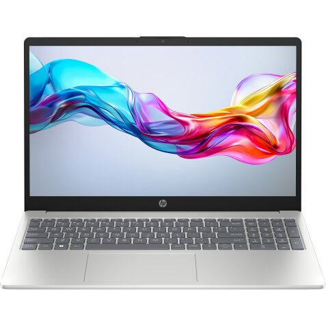 HP 15-fd0080nf Intel® Core™ i7 i7-1255U Ordinateur portable 39,6 cm (15.6") Full HD 16 Go DDR4-SDRAM 512 Go SSD Wi-Fi 6 (802.11ax) Windows 11 Home Argent