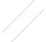 Brother TZE-145 ruban d'étiquette Blanc sur transparent