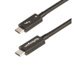 StarTech.com 1m Thunderbolt 4 Kabel, 40Gbps, 100W PD, 4K/8K Video, Intel-Certified Thunderbolt Kabel, Compatibel met USB4/Thunderbolt 3/USB 3.2/USB Type-C/DisplayPort