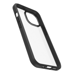 OtterBox React Series pour iPhone 15, Black Crystal