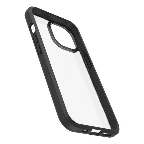 OtterBox React Series pour iPhone 15, Black Crystal