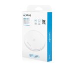 AISENS Cargador Inalambrico USB-C 15W Para Movil, Blanco